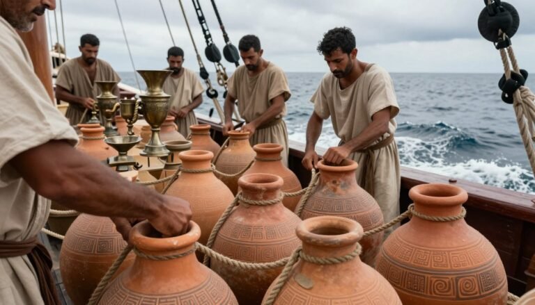 history of ancient amphora wine