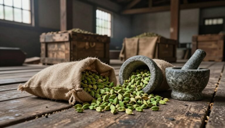 history of green cardamom